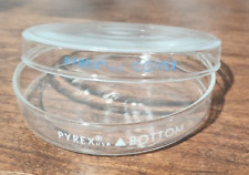 PYREX Glass Petri Dish 100mm x 10mm Cover & Bottom Reusable Pick Quantity USA picture