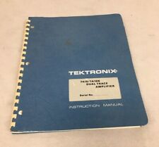 Tektronix 7A18/7A18N | Dual Trace Amplifier Instruction Manual | Great condition picture