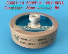 CCG81-1U 500PF-K 10KV 8KVA for High Frequency / Voltage Ceramic Capacitor M6 picture