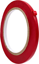 WOD VTC365 Red Vinyl Pinstriping Tape, 1/4 Inch X 36 Yds. for School Gym Marking picture
