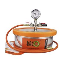 BACOENG 1 Gallon Flat Vacuum Chamber Silicone Kit picture