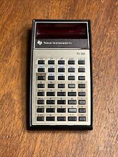 Vintage Texas Instruments TI-30 Calculator 1970s Red LED Tested Working Perfect picture