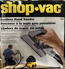 Shop Vac Dustless Hand Sander #91980 61764-45 Wet Dry Wall Vacuum picture