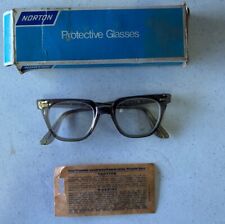NOS Vintage Norton Safety Glasses 2848SM GP 8S 48MM Clear Poly Lens ANSI Z picture