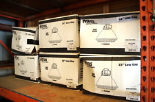 Lot of 4:  ATLAS 250 Watt Metal Halide Warehouse Light Fixtures w/Bulbs 25MQ-LB picture