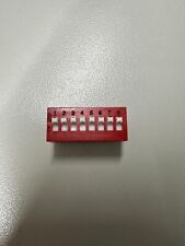 1X Switch 78B08 or  78B08T or 78B08AT        Dip Switch SPST 8 Position Through picture