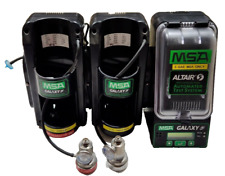 MSA Automated Test Station Altair 5 Galaxy w/ 2 Gas Miser Regulators 10035594 picture