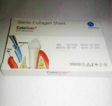 Pack of 10 New Colo Gide Sterile Collagen Sheet GTR Membrane 10 x 15mm. picture