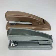 Vintage Swingline Stapler PARTS ONLY Lot Light Brown Tan 77 & Gray 99 FOR REPAIR picture