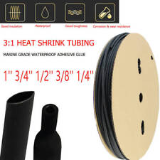 100 Metres 3:1 Heat Shrink Tubing Roll Wire Wrap Adhesive Glue Lined Waterproof picture