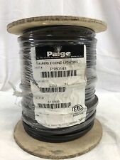 Paige P7190D 14 AWG 2-Conductor Underground Low Energy Circuit Cable 250ft Spool picture