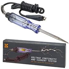 Katzco Voltage Continuity and Current Tester - 6-12 V DC - 24 V AC Circuit - Hea picture