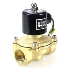 Bacoeng 1 Dc12v Electric Solenoid Valve npt Brass Normally Close picture