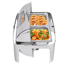 9.5Qt Commercial Food Warmer Steam Table Buffet Server Warmer Stainless Steel 9L picture