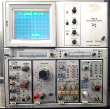Tektronix 7704A Oscilloscope System Display Unit / Acquisition Unit picture