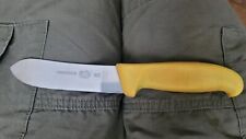 Vintage Victorinox Fibrox 40712 Knife Rare Yellow Handle picture