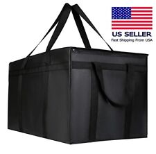 Dasher Large Order Insulated Food Delivery Hot Bag Catering Grocery L23xW14×H15