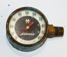 Vintage Gage Guage Fairway Water System Hot Cold Water (2 1/8
