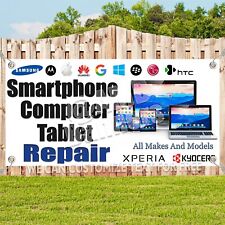 CELL PHONE REPAIR COMPUTER Advertising Vinyl Banner Flag Sign Many Sizes picture