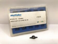 MULTIDEC 1602-0.8-5 LV UHM30 HX New Carbide Inserts 5pcs picture