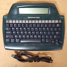 ALPHASMART 3000 Portable Word Processor w/USB Cord (Scrtchd Surface-SeePix) USED picture