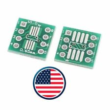 20-63 pcs SOP8 SO8 SOIC8 TSSOP8 MSOP8 to DIP8 Adapter PCB Converter Board Qnt picture