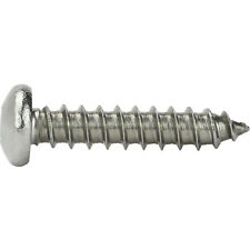 #14 Square Drive Pan Head Sheet Metal Screw Self Tap Stainless Steel All Lengths picture