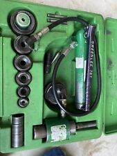 GREENLEE 7306   HYDRUALIC KNOCKOUT PUMP 767 & RAM 746 with Case picture