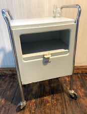 Vintage Burdick Medical Cart / Cabinet Metal Exam Cart - Extremely RARE HTF picture
