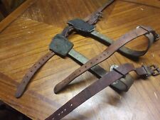 Vintage Pair of Pole Climbing Spikes M.Klein & Sons Chicago picture