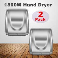 Upgraded Automatic Sensor Stainless Steel Commercial Hand Dryer 1800W 2PCS picture
