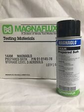 Magnaflux Testing Material Magnaglo 14AM Prepared Bath Aerosol Box Of 12 03/2016 picture