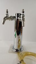 Vintage PERLICK Double Beer Keg Tap Tower picture