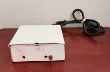 VINTAGE 3 COMPARTMENTS WAX HEATER. W/ON AND OFF SWITCH. WORKS picture
