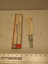 VINTAGE U.S. GAUGE CO. HOT WATER THERMOMETER New Old Stock picture