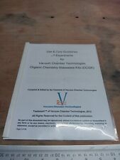 Vacuum chamber technologies organic chemistry glassware kits user instruction... picture