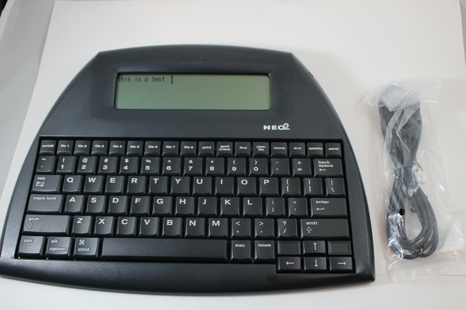 Alphasmart Neo 2 NEO2-KB Word Portable PC Processor Keyboard Classroom w USB 🔥
