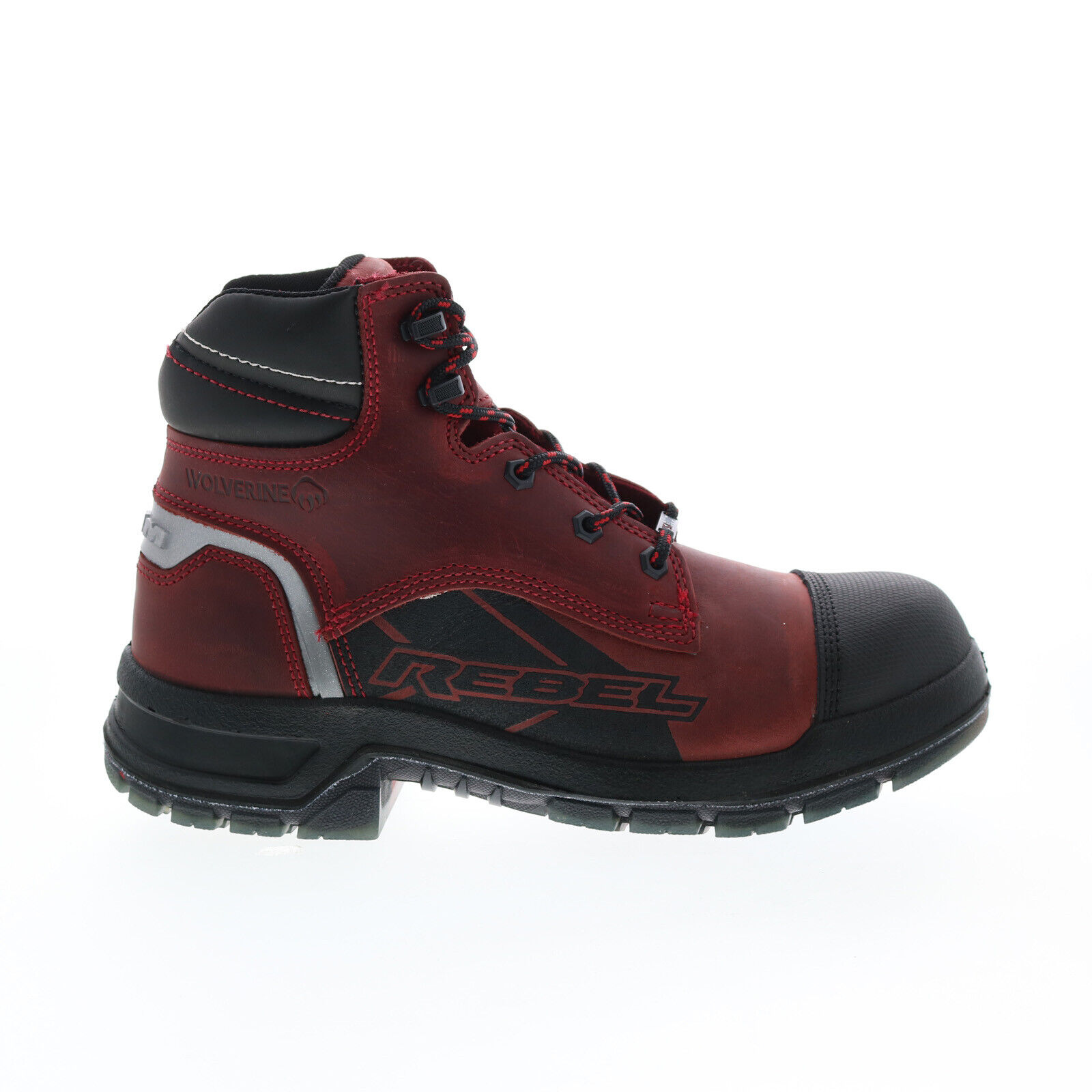 Wolverine Ram Trucks Collection Tradesman Safety Toe Mens Red Wide Boots