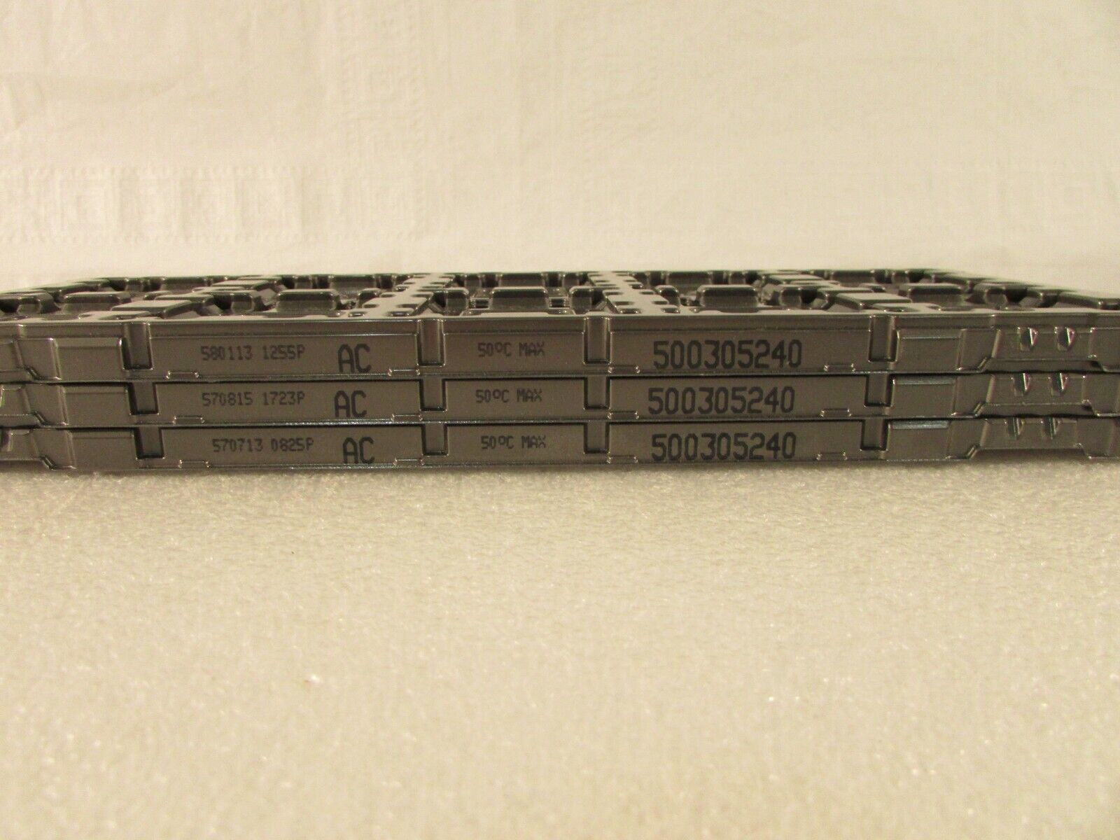 Lot of 3 Intel 500305240 Socket LGA2011 CPU Tray for Xeon * Core i7 