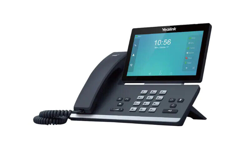 Yealink SIP-T58A Black Color Touchscreen Smart Media Business Office IP Phone 