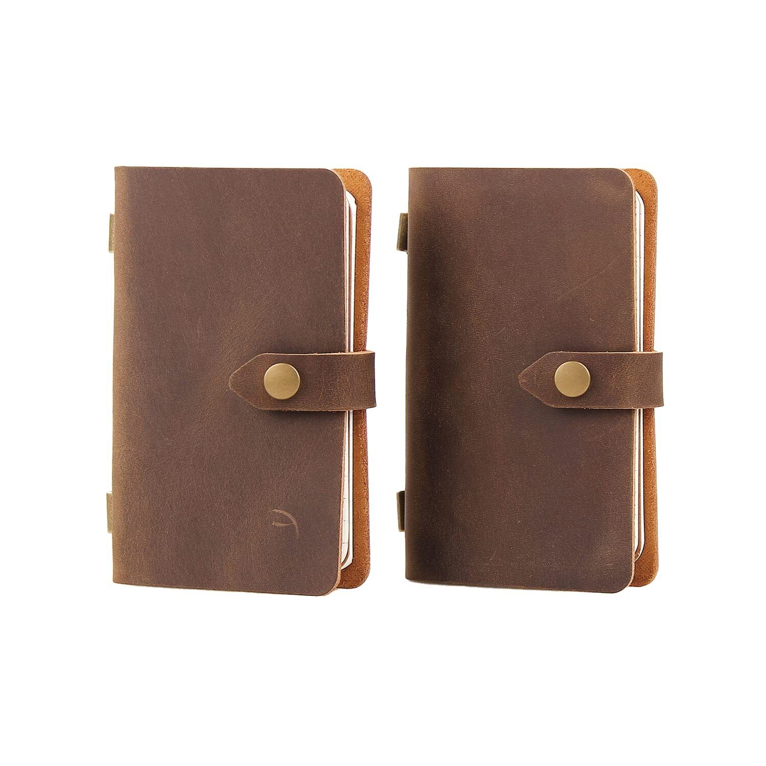 Leather Small Travel Journal Notebook Vintage Daily Journal notebook brown