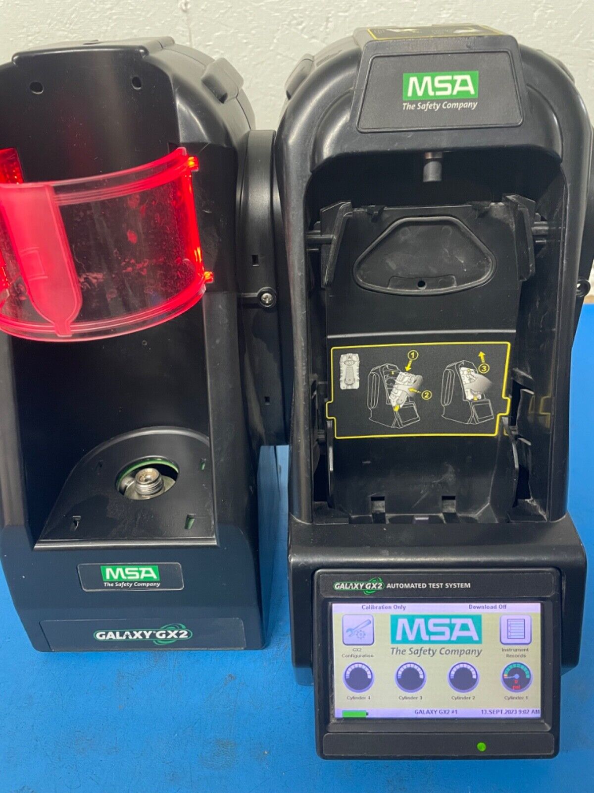 MSA Galaxy GX2, ALTAIR 5/5X AND ELECTRONIC CYLINDER HOLDER