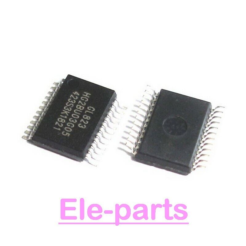 10 PCS GL823 SSOP-24 USB 2.0 SD/MMC Card Reader Controller IC Chip