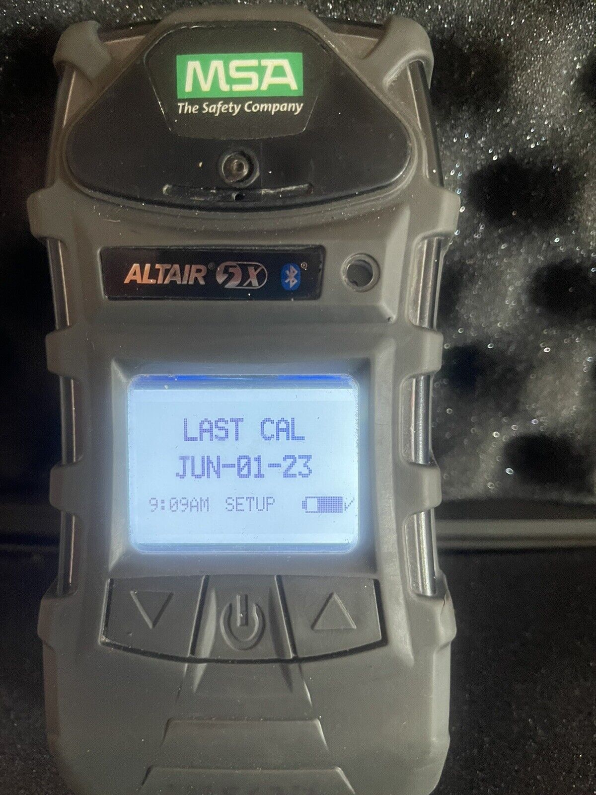 MSA Altair 5X Bluetooth Multi-Gas Monitor Detector Warranty, Calibrated Ready