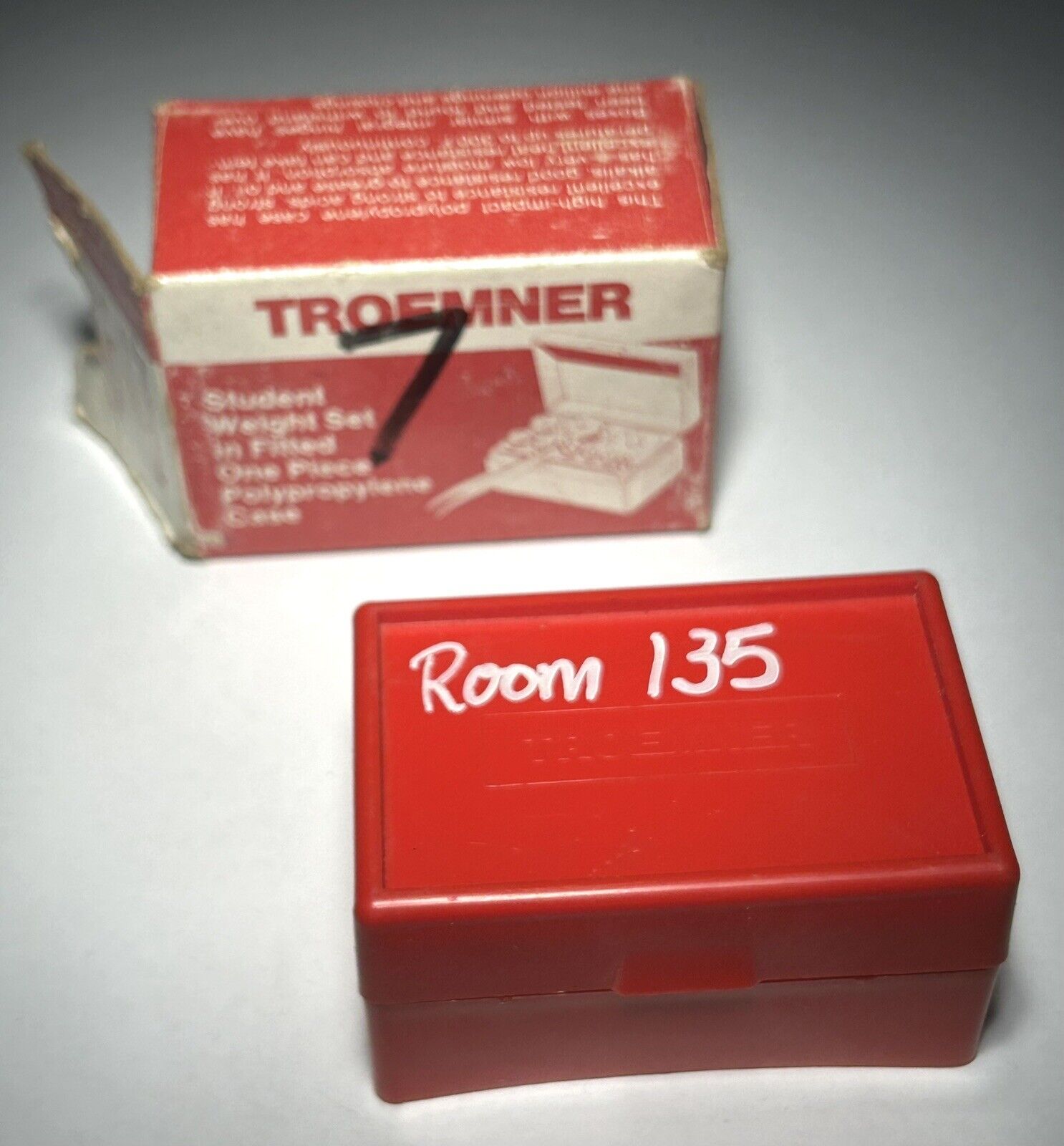 Vintage Troemner Model 341  Weight Set With Box