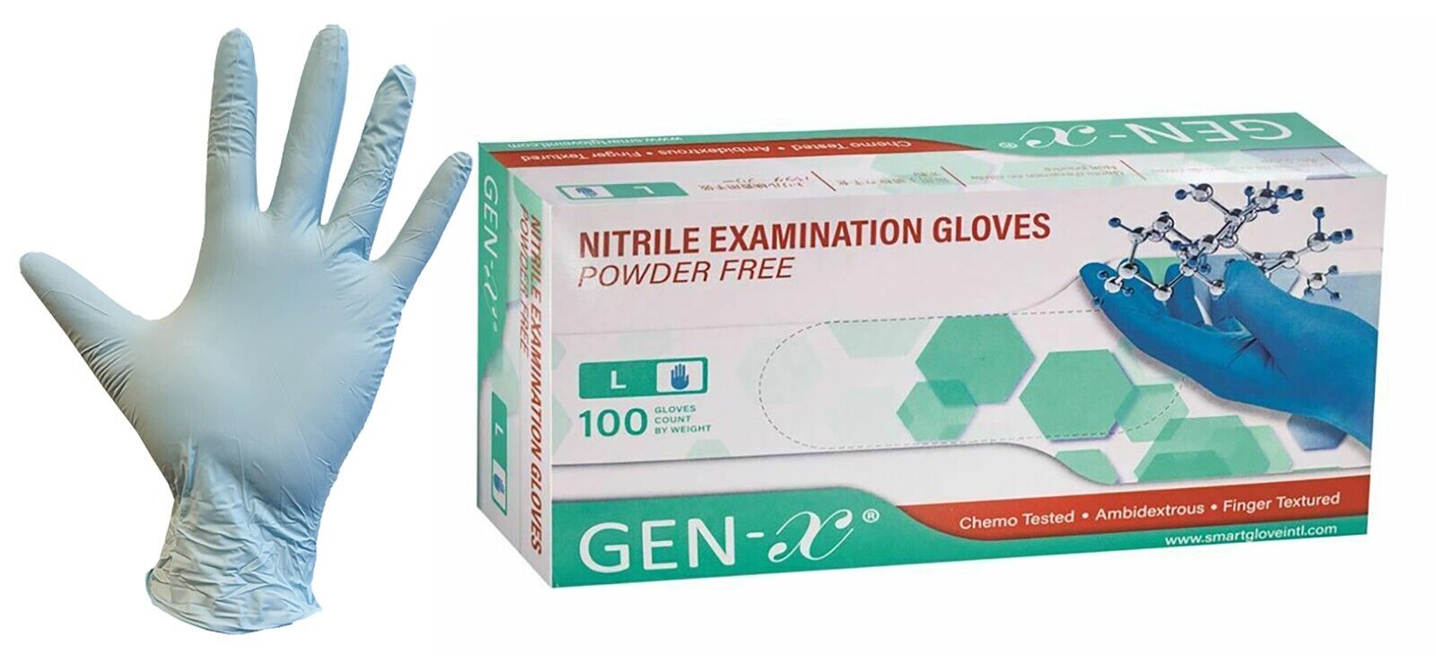 Nitrile Gloves Medical Chemo Graded Powder-Free 3.5mil 100Pcs (SPECIAL PRICE)