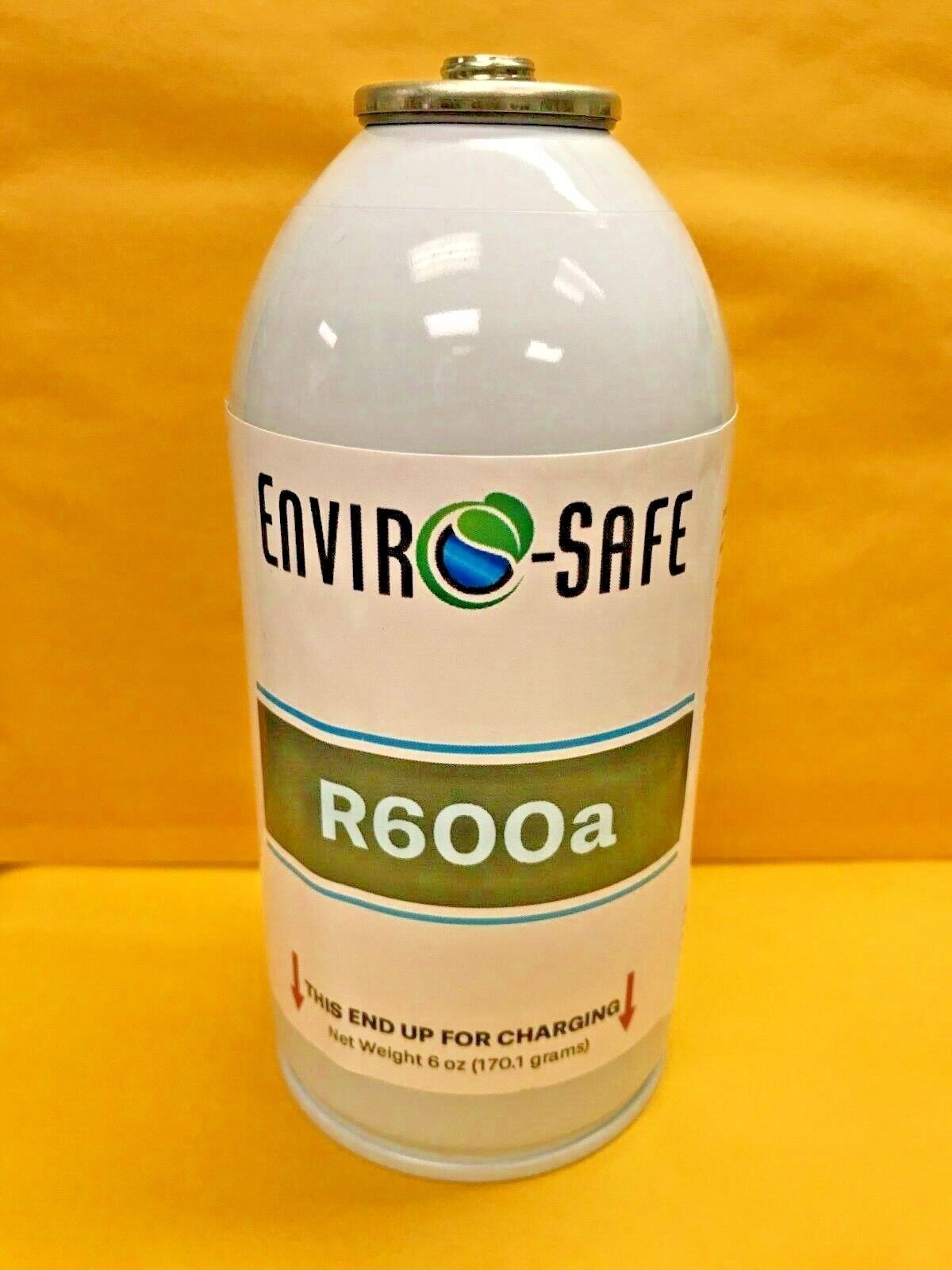 R600A, MODERN Refrigerant, In a Convenient 6 oz. Can, Isobutane, R-600 Gas, NEW