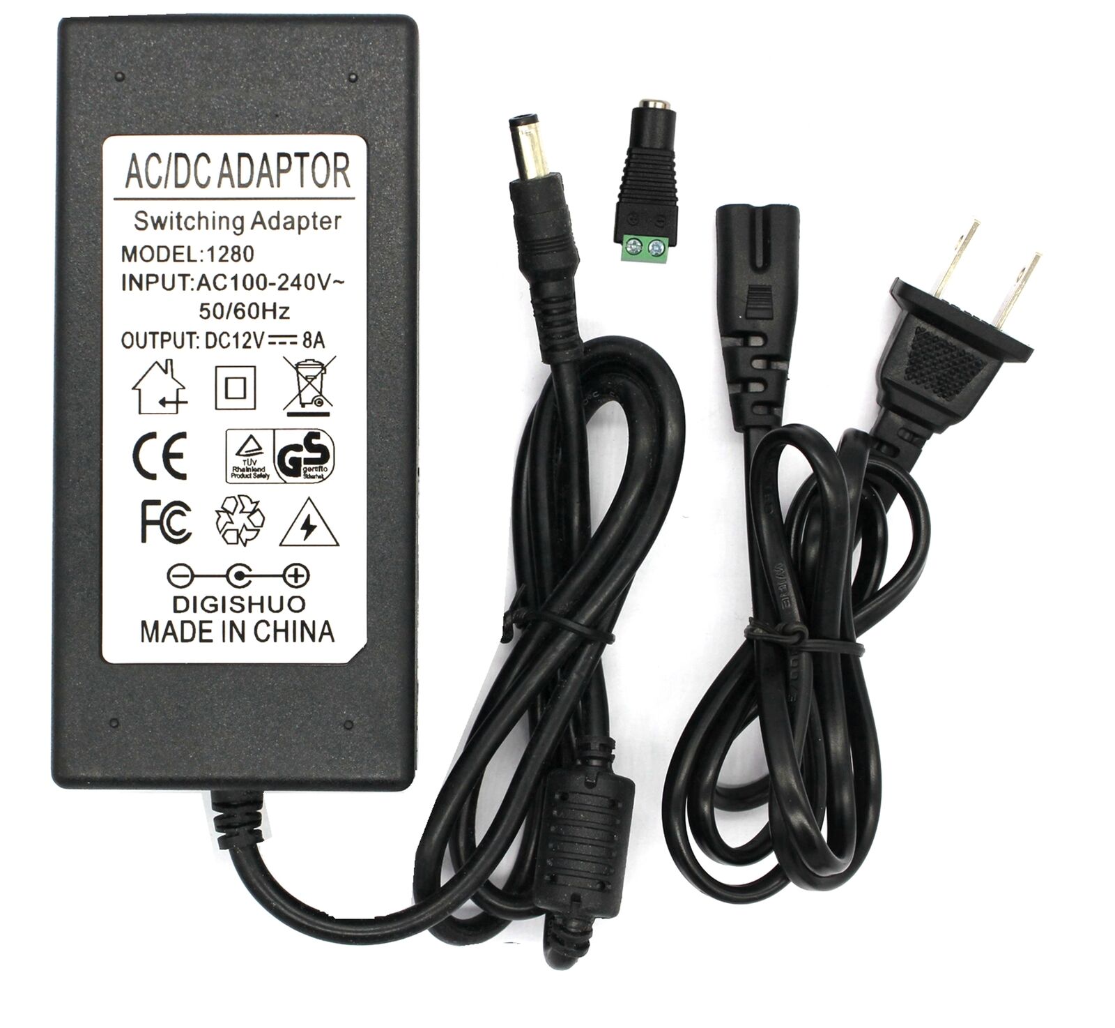AC 110V TO DC 12V 1/2/3/5/8/10A Power Supply Adapter For LED Strip CCTV Camera 