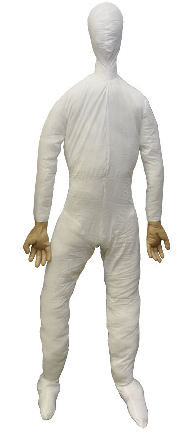 HALLOWEEN FULL SIZE LIFE SIZE  DUMMY W/ HANDS 6 FT PROP DECORATION HAUNTED HOUSE