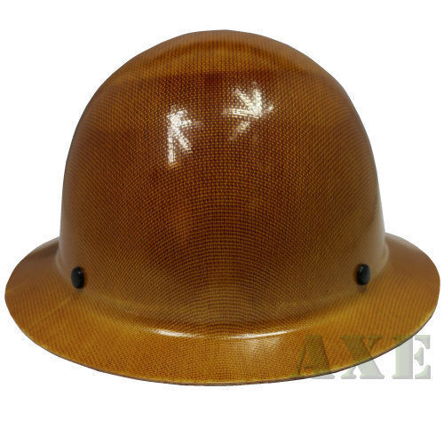 MSA Safety Work 475407 Skullgard Hard Hat w/ Fast-Trac Suspension Natural Tan